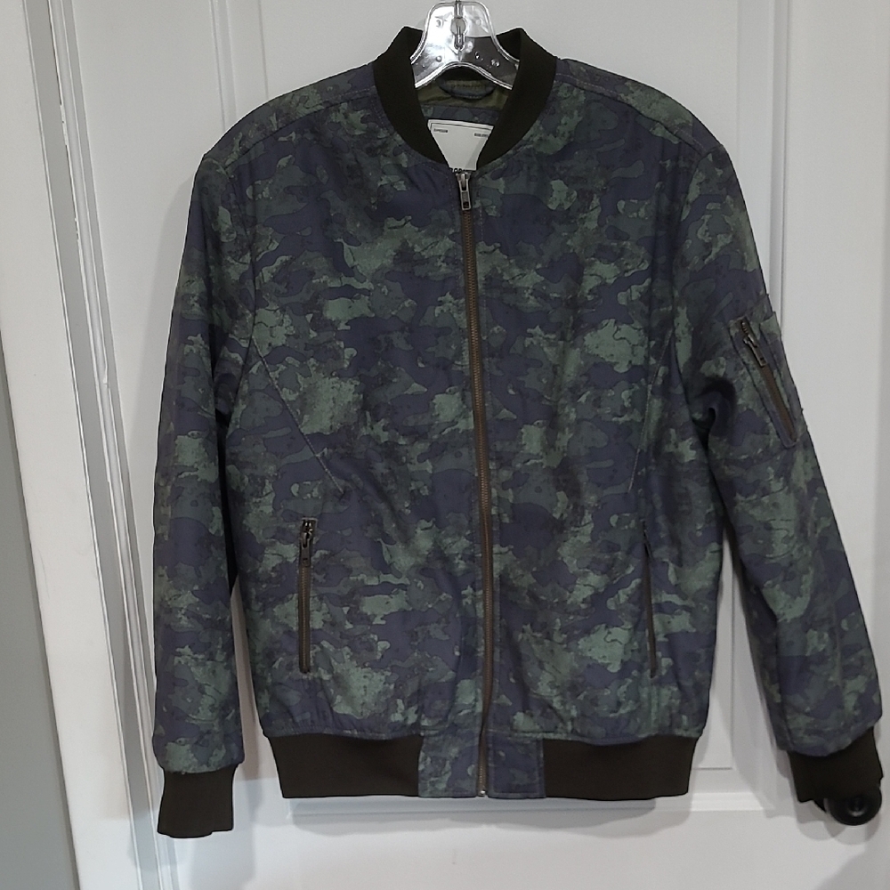 Men's Camouflage Bomber Jacket